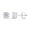 Thumbnail Image 2 of Lab-Grown Diamond Solitaire Earrings 1-1/2 ct tw Round 14K White Gold (SI2/F)