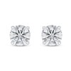 Thumbnail Image 3 of Lab-Grown Diamond Solitaire Earrings 1-1/2 ct tw Round 14K White Gold (SI2/F)
