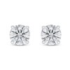 Thumbnail Image 2 of Lab-Created Diamond Solitaire Earrings 1-1/2 ct tw Round 14K White Gold (SI2/F)