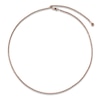 Thumbnail Image 1 of Semi-Solid Diamond-Cut Rope Chain Necklace 14K Rose Gold 24" 2mm