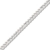 Thumbnail Image 2 of Solid Curb Bracelet 10K White Gold 8.5"