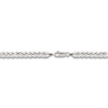 Thumbnail Image 3 of Solid Curb Bracelet 10K White Gold 8.5"