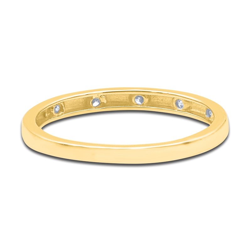 Main Image 3 of Diamond Stackable Ring 1/15 ct tw Round 14K Yellow Gold