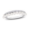 Thumbnail Image 1 of Freshwater Cultured Pearl Seed Ring 1/6 ct tw Round 14K White Gold