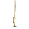 Thumbnail Image 2 of Le Vian Dolce D'Oro Natural Blue Sapphire Pendant Necklace 14K Honey Gold 19"