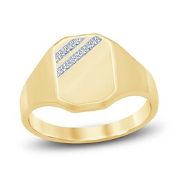 Women's Diamond Ring 1/20 ct tw Round 14K Yellow Gold