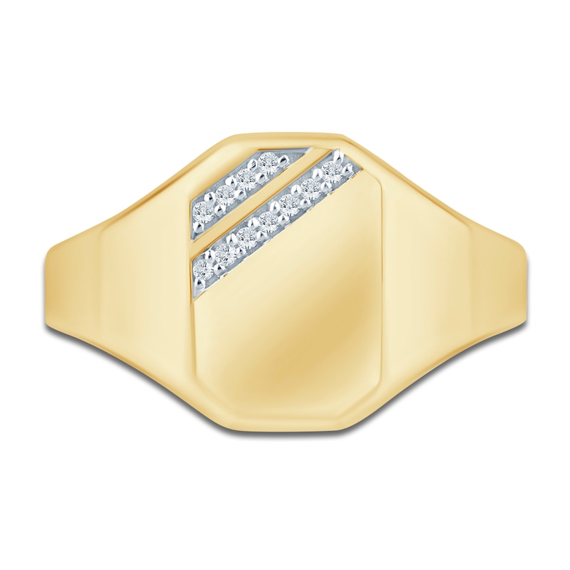 Main Image 3 of Women's Diamond Ring 1/20 ct tw Round 14K Yellow Gold
