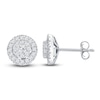 Thumbnail Image 1 of Diamond Stud Earrings 1/2 ct tw 10K White Gold