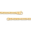 Thumbnail Image 3 of Hollow Byzantine Chain Bracelet 3.95mm 14K Yellow Gold 8.5"