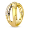 Thumbnail Image 3 of Le Vian Tramonto D'Oro Diamond Crossover Ring 1/2 ct tw 14K Honey Gold