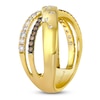 Thumbnail Image 4 of Le Vian Tramonto D'Oro Diamond Crossover Ring 1/2 ct tw 14K Honey Gold