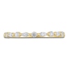 Thumbnail Image 3 of Certified Diamond Marquise & Round-Cut Anniversary Ring 1/4 ct tw 14K Yellow Gold