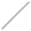 Thumbnail Image 2 of Men's Diamond Hexagon Link Bracelet 1 ct tw Sterling Silver 8.5"