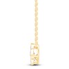 Thumbnail Image 2 of Diamond Clover Necklace 3/8 ct tw 10K Yellow Gold 18"