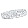 Thumbnail Image 1 of Certified Cushion-Cut Diamond Eternity Band 6-3/4 - 8-5/8 ct tw 14K White Gold