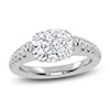 Thumbnail Image 1 of Elongated Cushion-Cut Created By Jared Studio Lab-Grown Diamond Engagement Ring 2-1/3 ct tw 14K White Gold