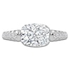 Thumbnail Image 3 of Elongated Cushion-Cut Created By Jared Studio Lab-Grown Diamond Engagement Ring 2-1/3 ct tw 14K White Gold
