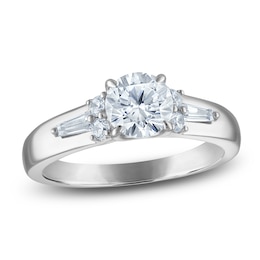 Vera Wang VOW Round-Cut Diamond Engagement Ring 1-1/4 ct tw 14K White Gold