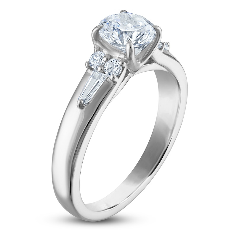 Main Image 2 of Vera Wang VOW Round-Cut Diamond Engagement Ring 1-1/4 ct tw 14K White Gold