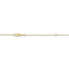 Thumbnail Image 4 of Cultured Pearl & Diamond Quad Necklace 1/20 ct tw 14K Yellow Gold 18"