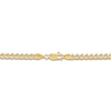 Thumbnail Image 3 of Men's Crucifix Necklace 10K Two-Tone Gold 22"