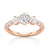 Thumbnail Image 1 of J'Lure Hexagon Brilliant-Cut Lab-Grown Diamond Engagement Ring 1-7/8 ct tw 18K Rose Gold