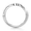 Thumbnail Image 2 of J'Lure Lab-Grown Diamond Contour Wedding Band 1/6 ct tw 18K White Gold