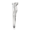 Thumbnail Image 3 of J'Lure Lab-Grown Diamond Contour Wedding Band 1/6 ct tw 18K White Gold