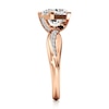 Thumbnail Image 3 of J'Lure Pentagon Brilliant-Cut Lab-Grown Diamond Bypass Engagement Ring 2-1/6 ct tw 18K Rose Gold