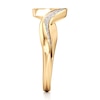 Thumbnail Image 3 of J'Lure Lab-Grown Diamond Contour Wedding Band 1/5 ct tw 18K Yellow Gold