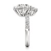 Thumbnail Image 3 of J'Lure Octagon Brilliant-Cut Two-Stone Lab-Grown Diamond Engagement Ring 4-1/2 ct tw 18K White Gold