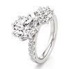 Thumbnail Image 4 of J'Lure Octagon Brilliant-Cut Two-Stone Lab-Grown Diamond Engagement Ring 4-1/2 ct tw 18K White Gold