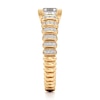 Thumbnail Image 3 of J'Lure Square-Emerald Step-Cut Lab-Created Diamond Engagement Ring 1-1/5 ct tw 18K Yellow Gold