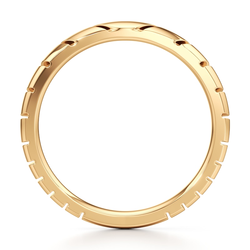 Main Image 2 of J'Lure Contour Wedding Band 18K Yellow Gold