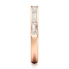 Thumbnail Image 3 of J'Lure Baguette & Round-Cut Lab-Grown Diamond Wedding Band 3/8 ct tw 18K Rose Gold