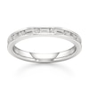 Thumbnail Image 1 of J'Lure Baguette & Round-Cut Lab-Grown Diamond Wedding Band 3/8 ct tw 18K White Gold