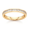 Thumbnail Image 1 of J'Lure Baguette & Round-Cut Lab-Grown Diamond Wedding Band 3/8 ct tw 18K Yellow Gold