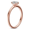 Thumbnail Image 2 of Emerald-Cut Diamond Solitaire Engagement Ring 1/2 ct tw 14K Rose Gold (I2/I)