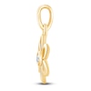 Thumbnail Image 2 of Children's Diamond Accent Flower Charm 14K Yellow Gold