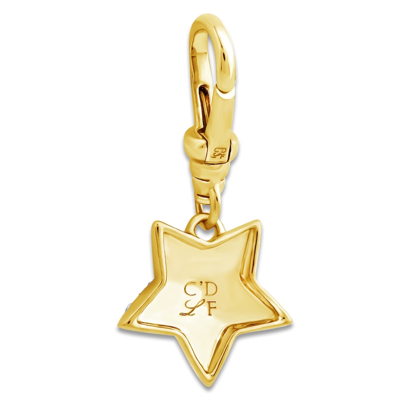 Main Image 3 of Charm'd by Lulu Frost Diamond Shooting Star Charm 1/10 ct tw 10K Yellow Gold