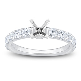 Lab-Grown Diamond Engagement Ring Setting 1 ct tw Platinum
