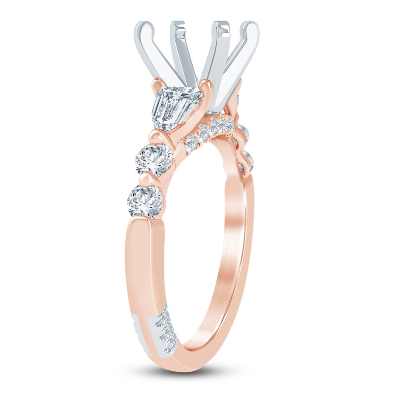 Main Image 2 of Pnina Tornai Lab-Grown Diamond Engagement Ring Setting 5/8 ct tw 14K Rose Gold