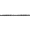 Thumbnail Image 2 of Wheat Chain Necklace 3mm Black Ion-Plated Stainless Steel 30"