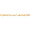 Thumbnail Image 2 of Glitter Rope Chain Necklace 3.85mm Semi-Solid 10K Yellow Gold 24"
