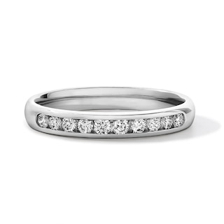 Chosen Diamond Anniversary Ring 1/4 ct tw Round 14K White Gold