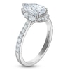 Thumbnail Image 2 of Vera Wang VOW Pear-Shaped Lab-Grown Diamond Engagement Ring 2 ct tw 14K White Gold