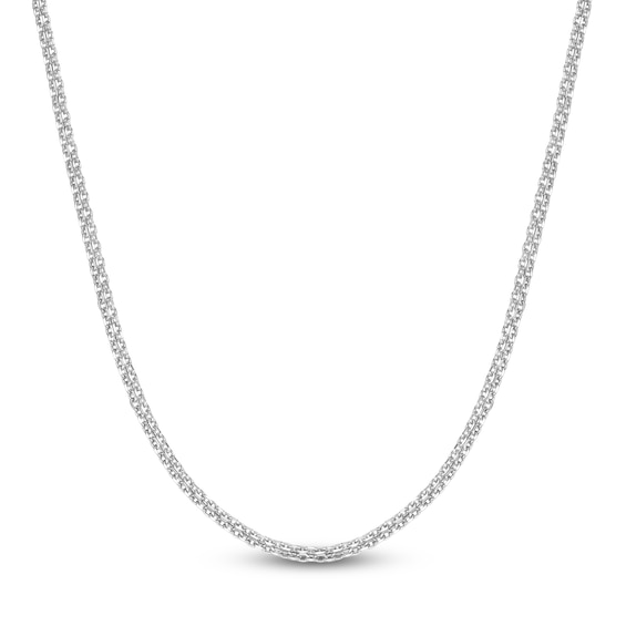 Bismark Chain Necklace 4mm Solid Stainless Steel 24"