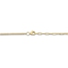 Thumbnail Image 4 of Shy Creation Mother-of-Pearl Heart Necklace 1/8 ct tw Diamonds 14K Yellow Gold 18" SC55023860V5