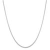 Thumbnail Image 1 of Solid Adjustable Diamond-Cut Popcorn Chain Necklace 1.4mm Sterling Silver 24"