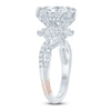 Thumbnail Image 2 of Pnina Tornai Pear-Shaped Lab-Grown Diamond Bypass Engagement Ring 2-7/8 ct tw 14K White Gold